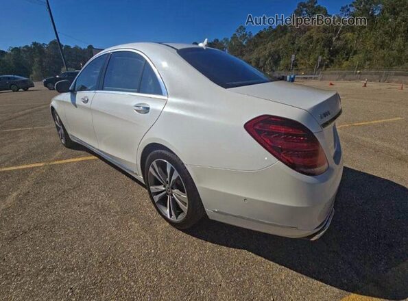WDDUG8DB7JA376414 2018 MERCEDES-BENZ S White წინა მარჯვენა
