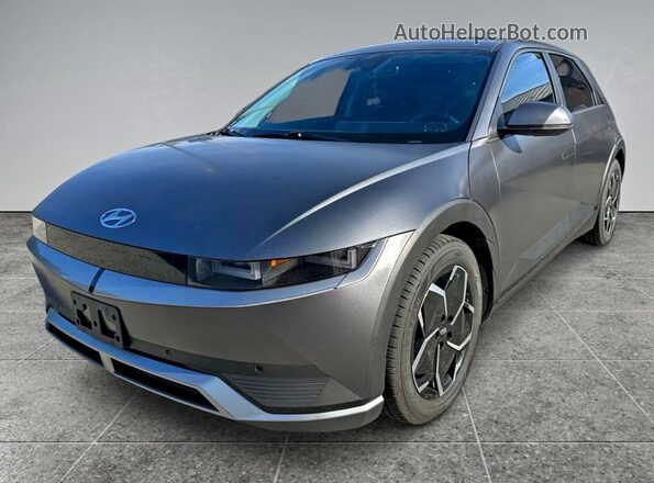KM8KNDAF5NU105519 2022 HYUNDAI IONIQ Charcoal Trasero derecho