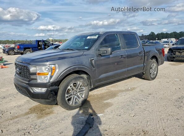 1FTEW1CP8NKD38390 2022 FORD F150 Серый Задняя левая четверть