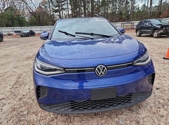 WVGTMPE29NP046554 2022 VOLKSWAGEN ID.4 Blue Widok z tyłu