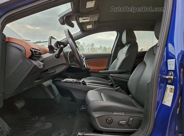 WVGTMPE29NP046554 2022 VOLKSWAGEN ID.4 Blue Widok deski rozdzielczej