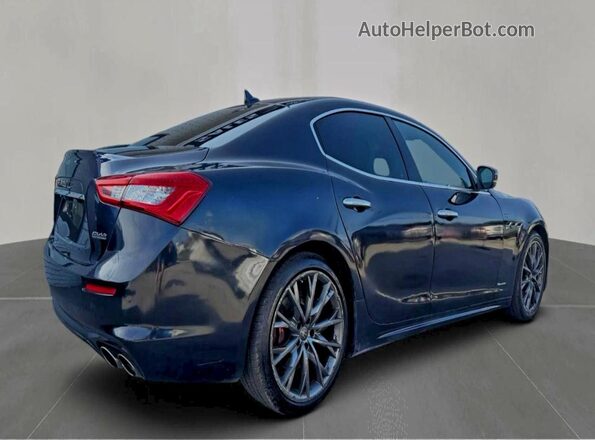 ZAM57YTL0K1319168 2019 MASERATI GHIBLI Black Հետևի աջ