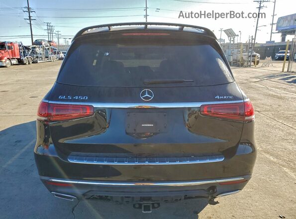 4JGFF5KE5MA322417 2021 MERCEDES-BENZ GLS Черный Вид салона спереди
