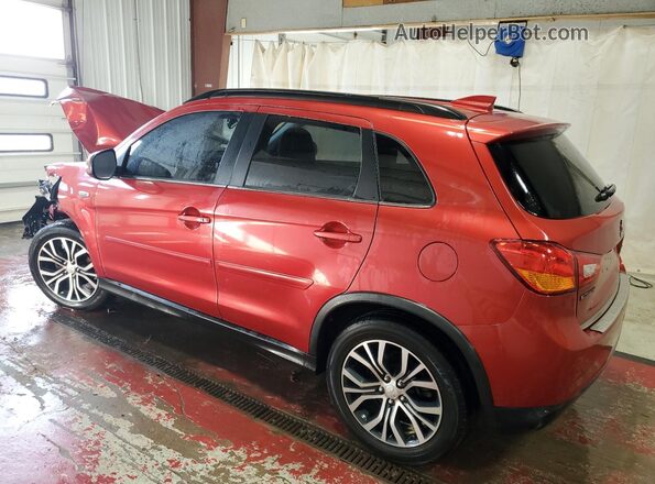 JA4AP4AW0HZ036654 2017 MITSUBISHI OUTLANDER Red უკანა მარჯვენა