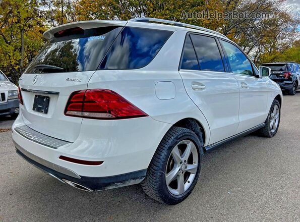 4JGDA5HB5GA758904 2016 MERCEDES-BENZ GLE-CLASS Белый 
