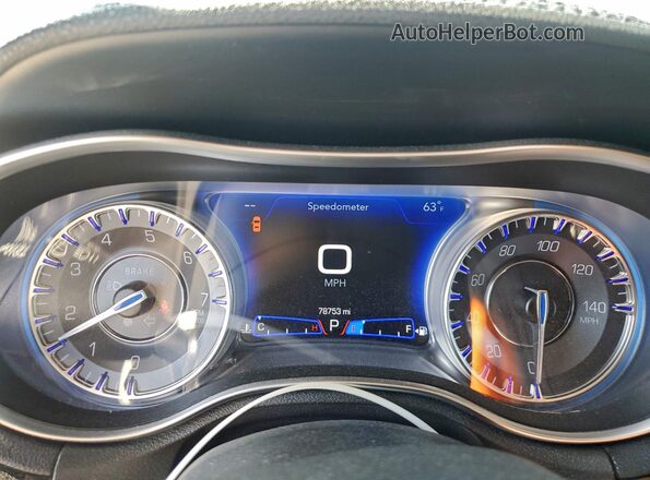 2C3CCAAG1PH552297 2023 CHRYSLER 300 Black Вид щитка приладів