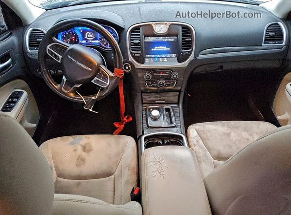 2C3CCAAG2NH131069 2022 CHRYSLER 300 Charcoal Вид панелі приладів