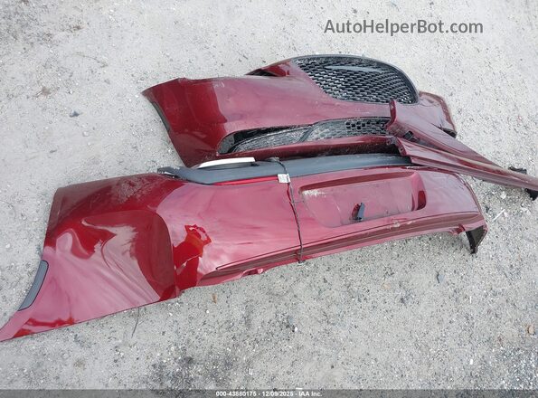 2C3CCAAG3LH181542 2020 CHRYSLER 300 Burgundy Instrument cluster view