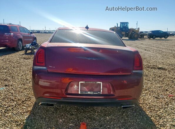 2C3CCAAG7LH209360 2020 CHRYSLER 300 Maroon Vista trasera