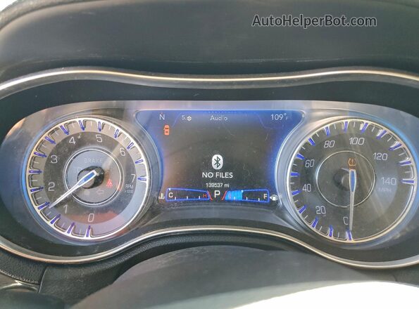 2C3CCAAG7LH239328 2020 CHRYSLER 300 Gray Vista del cuadro de instrumentos