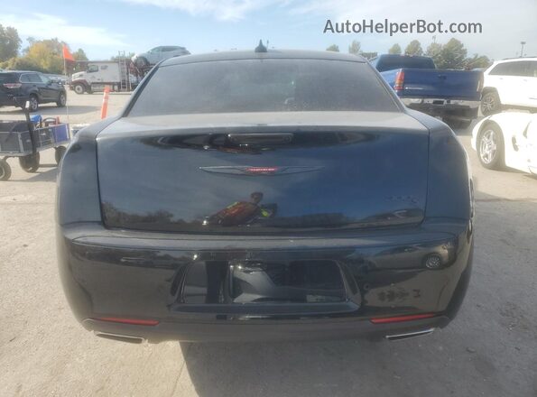2C3CCABG0PH707078 2023 CHRYSLER 300 Black Вид ззаду