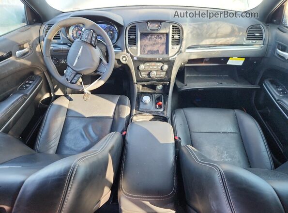 2C3CCABG1PH524451 2023 CHRYSLER 300 Black Widok deski rozdzielczej