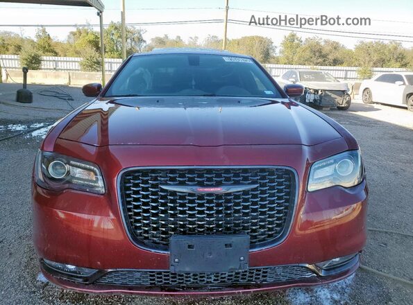 2C3CCABG4NH218048 2022 CHRYSLER 300 Бордовый Вид спереди