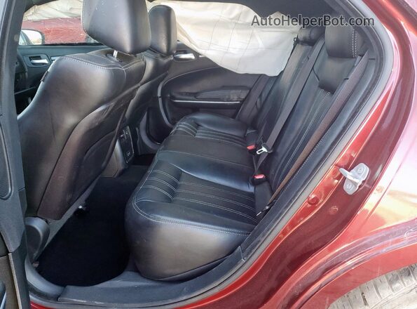 2C3CCABG4NH218048 2022 CHRYSLER 300 Бордовый Вид задних сидений