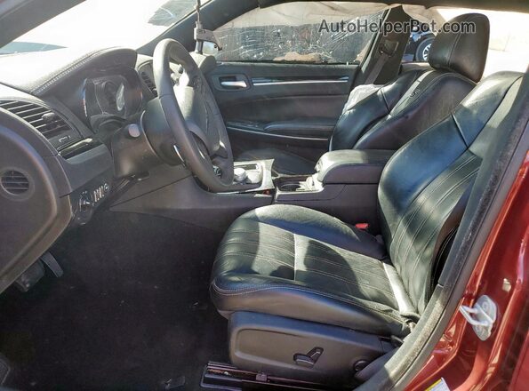 2C3CCABG4NH218048 2022 CHRYSLER 300 Бордовый Вид салона спереди