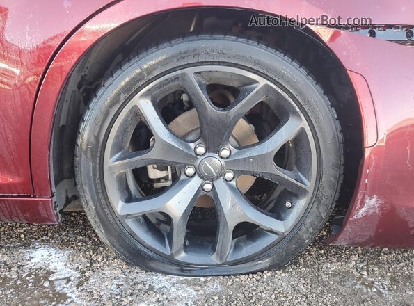 2C3CCABG4NH218048 2022 CHRYSLER 300 Бордовый 