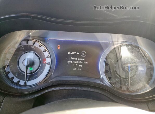 2C3CCABG4NH218048 2022 CHRYSLER 300 Бордовый Вид щитка приборов