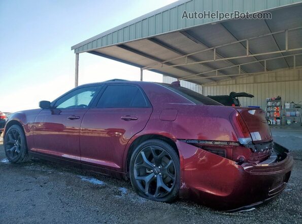 2C3CCABG4NH218048 2022 CHRYSLER 300 Бордовый Задняя левая четверть