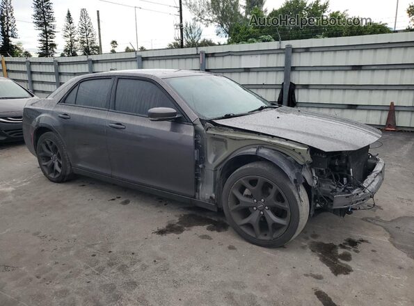2C3CCABGXMH620204 2021 CHRYSLER 300 Gray Front right