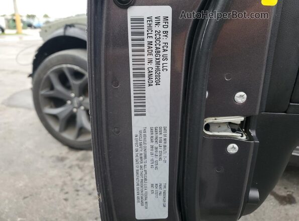 2C3CCABGXMH620204 2021 CHRYSLER 300 Gray Engine compartment view