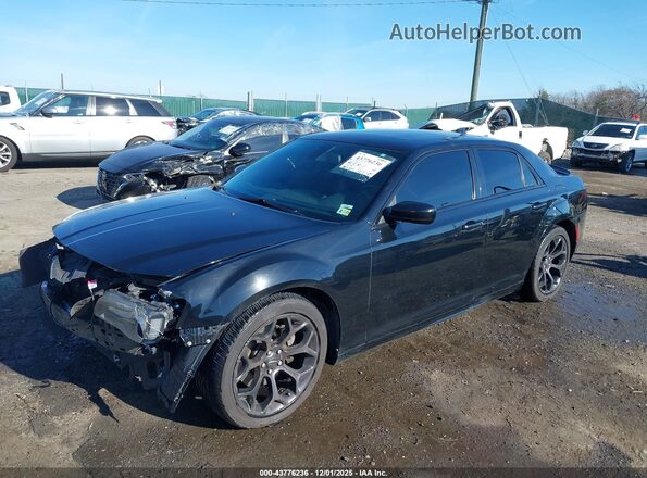2C3CCABT1LH178473 2020 CHRYSLER 300 Black Vista tres cuartos delantera izquierda