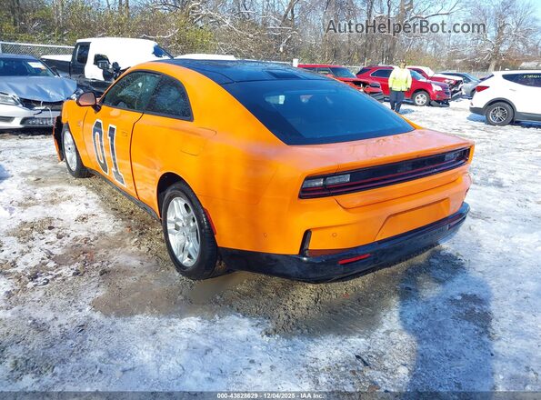 2C3CDBCK6SR536930 2025 DODGE CHARGER Orange Հետևի ձախ