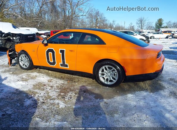 2C3CDBCK6SR536930 2025 DODGE CHARGER Orange Սալոնի 360 աստիճան տեսք
