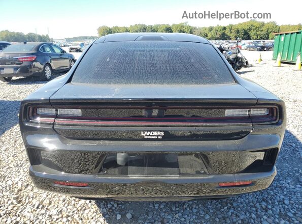 2C3CDBCKXSR547199 2025 DODGE CHARGER Black Вид ззаду