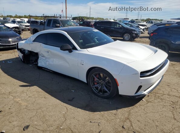 2C3CDBDK8RR200785 2024 DODGE CHARGER White წინა მარჯვენა