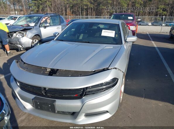 2C3CDXBG0NH207824 2022 DODGE CHARGER Серебряный Вид задней части салона