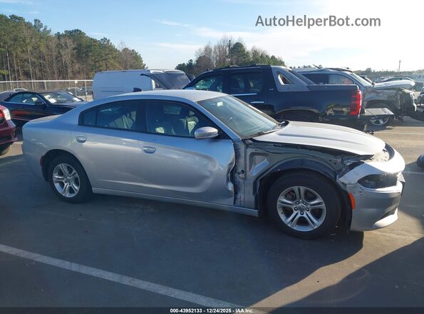 2C3CDXBG0NH207824 2022 DODGE CHARGER Серебряный Панорамный вид салона 360°