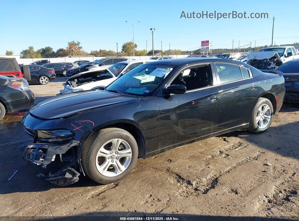 2C3CDXBG1PH686919 2023 DODGE CHARGER Black Vista tres cuartos delantera izquierda