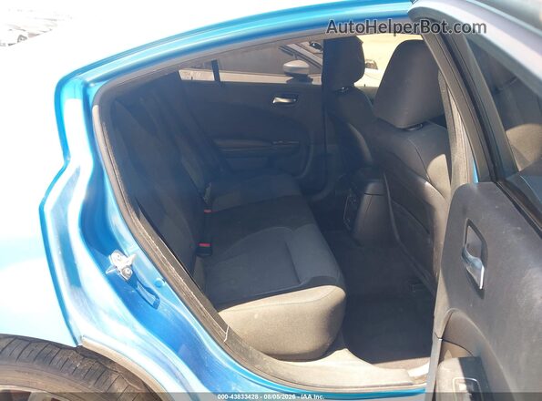 2C3CDXBG3JH336246 2018 DODGE CHARGER Синий Вид наклейки с VIN-кодом