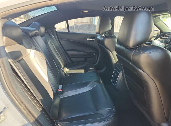 2C3CDXBG3MH579141 2021 DODGE CHARGER Gray Вид задніх сидінь