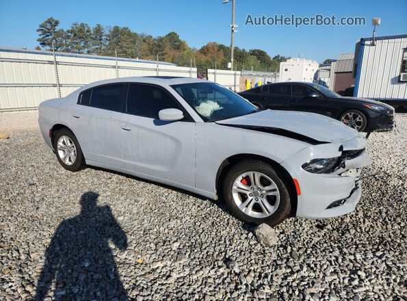 2C3CDXBG3MH579141 2021 DODGE CHARGER Gray Передня права чверть