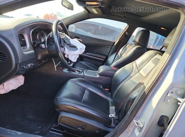 2C3CDXBG3MH579141 2021 DODGE CHARGER Gray Вид салону спереду