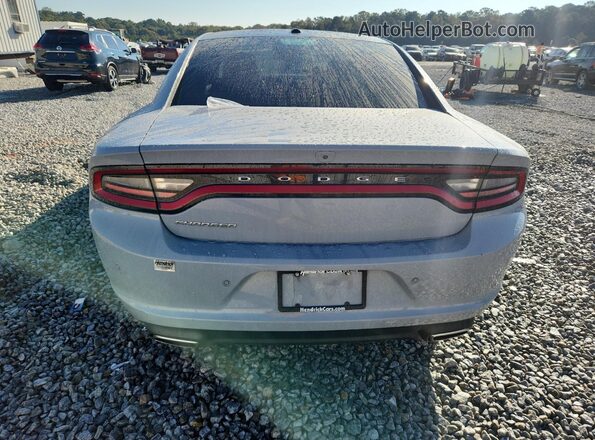 2C3CDXBG3MH579141 2021 DODGE CHARGER Gray Вид ззаду