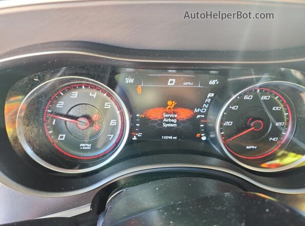 2C3CDXBG3MH579141 2021 DODGE CHARGER Gray Вид щитка приладів