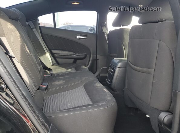 2C3CDXBG7MH512722 2021 DODGE CHARGER Black Вид задніх сидінь