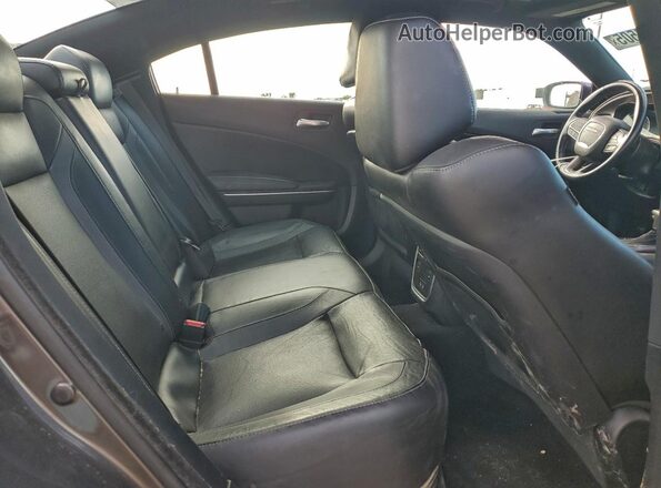 2C3CDXBG8NH163779 2022 DODGE CHARGER Gray Widok tylnych siedzeń