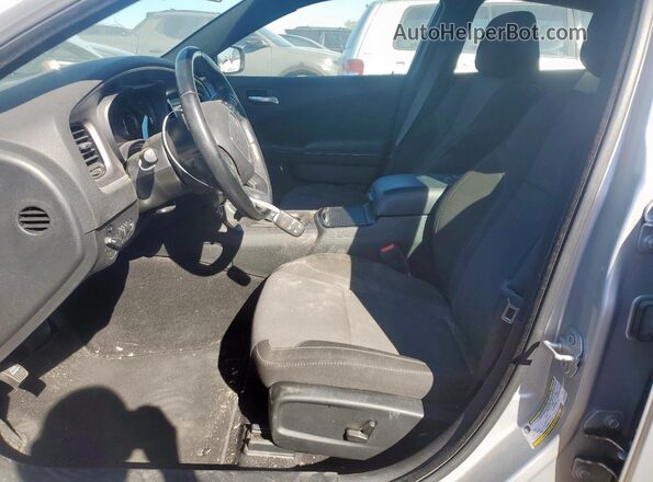 2C3CDXBGXNH157773 2022 DODGE CHARGER Silver Vista interior delantera