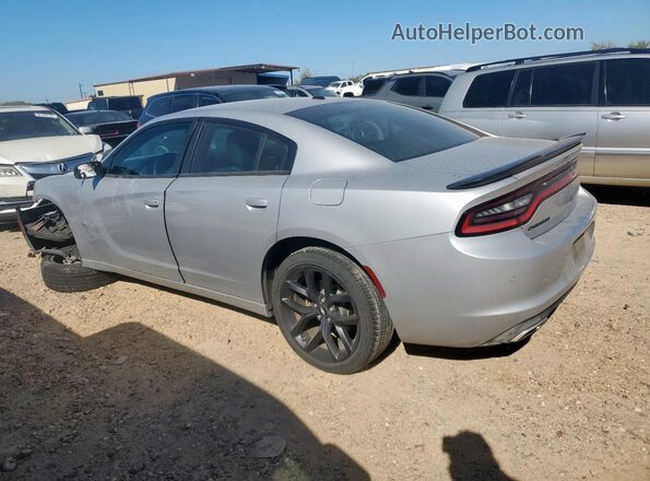 2C3CDXBGXNH157773 2022 DODGE CHARGER Silver Trasero izquierdo