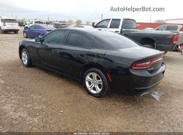 2C3CDXBGXNH212514 2022 DODGE CHARGER Черный Задняя левая четверть
