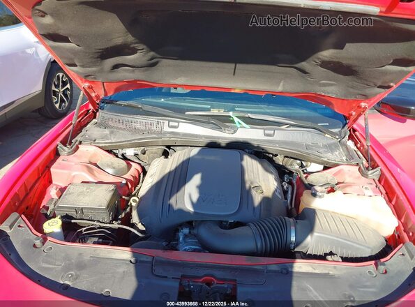 2C3CDXCT3NH256074 2022 DODGE CHARGER Красный Вид сзади