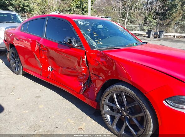 2C3CDXCT3NH256074 2022 DODGE CHARGER Красный Вид спереди