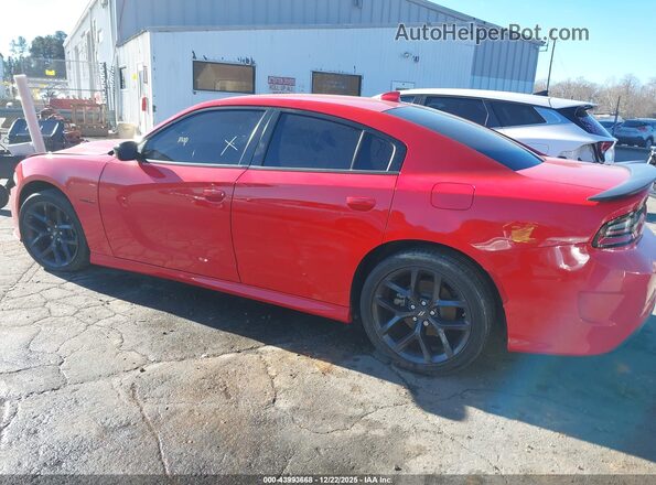 2C3CDXCT3NH256074 2022 DODGE CHARGER Красный Задняя левая четверть