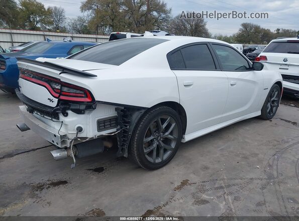 2C3CDXCT4NH209037 2022 DODGE CHARGER White Trasero derecho