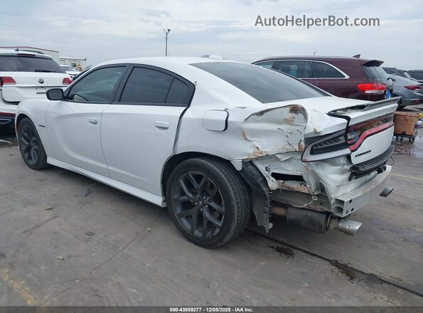 2C3CDXCT4NH209037 2022 DODGE CHARGER White Trasero izquierdo