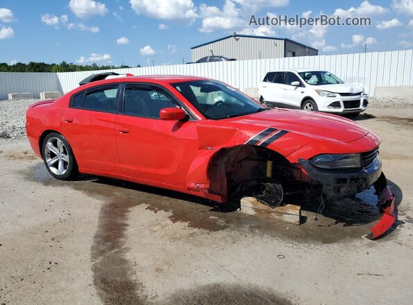 2C3CDXCT5GH203590 2016 DODGE CHARGER Red Առջևի աջ