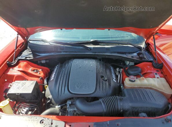 2C3CDXCT5GH203590 2016 DODGE CHARGER Red Սալոնի հետևի տեսք